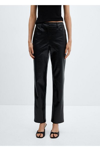 MANGO Women's Black Pants67090468