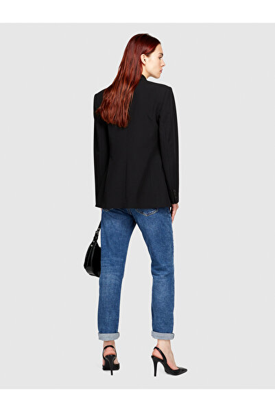 Sisley Női denim Varsavia Regular Fit vászon farmer nadrág