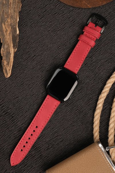 vagave Watch Uyumlu Deri Kordon Saat Kayışı Uyumlu Ultra 2 42 44 45 46 49 Mm ...