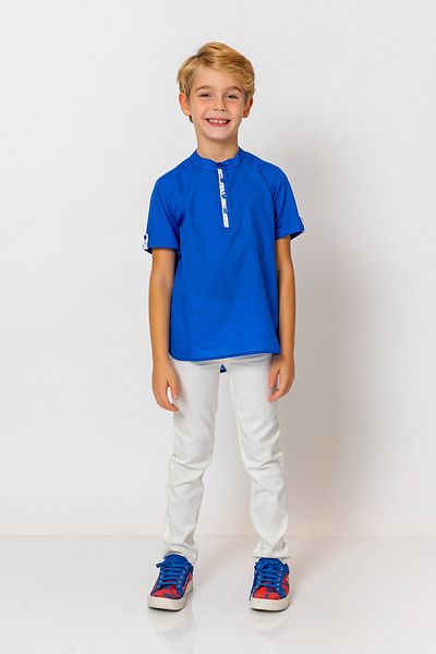incity Boy's Judge Collar Button Detailed Shirt