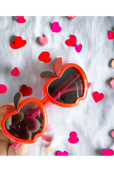 Bluoklight Boys' and Girls' Sunglasses - Apple Shaped