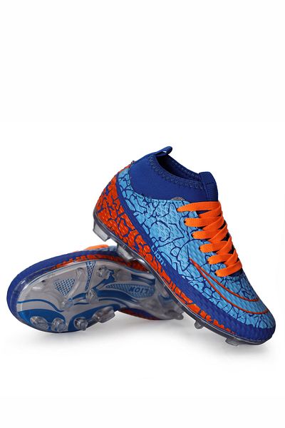 Freemax Children's Crampons Football Shoes with Guaranteed Socks Freemax.1071CCKKRMP Sax Orange