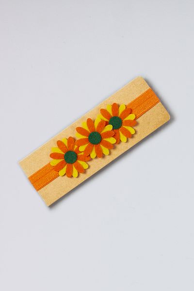 ADABEBEK Premium Flower Accessory Baby Girl Elastic Bandana