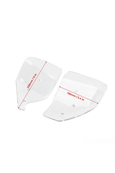 Knmaster BMW R1200GS – R1250GS ( 2013 - 2024) Şeffaf Ayak Koruyucu