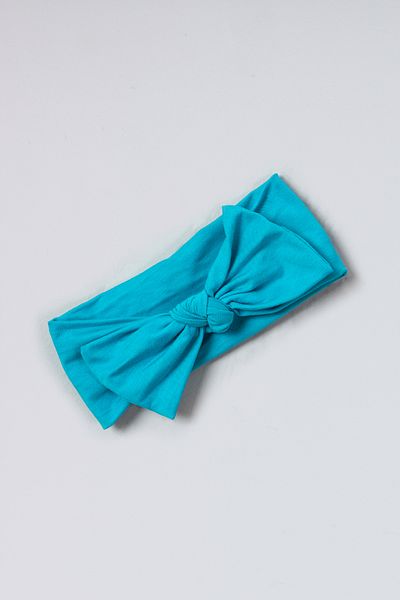 ADABEBEK Premium Colorful Jersey Tied Baby Girl Elastic Baby Girl Bandana