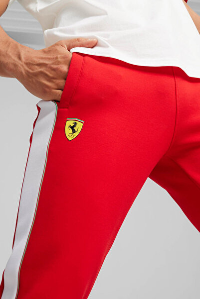 Puma Ferrari Race Iconic T7 Kırmızı Erkek Eşofman Altı