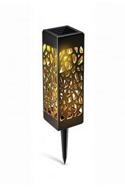 Petrix 23242 Bölmeli Otantik Desenli Dekoratif Solar bahçe aydınlatması
