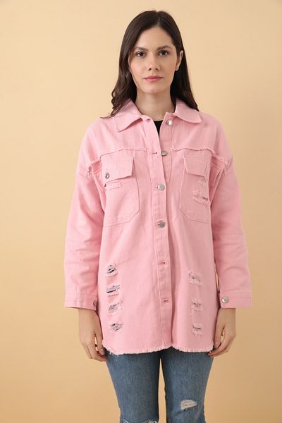 Asist Distressed Two-Pocket Shirt - 0342