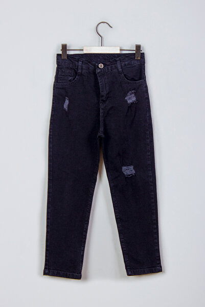 MYADA Pantaloni pentru fete, decorați cu talie înaltă, 66659