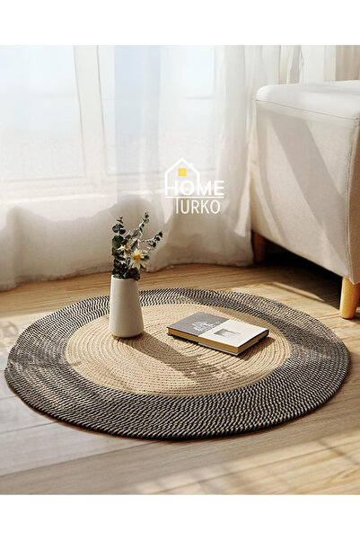 HomeTurko Jüt Paspas, Kilim, Halı, Kapı Önü Paspas, Yuvarlak Paspas, Mutfak P...