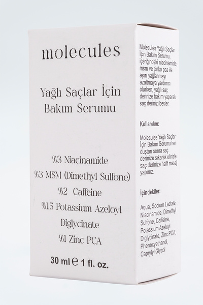molecules مصل العناية بالشعر الدهني