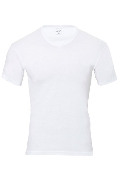 anıt iç giyim ANIT 1109 ERKEK RİBANA V YAKA KOLLU