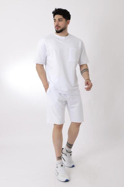 Stilkombin Άνετο σετ βαμβακερό χτενισμένο σορτς - Bld 5000-5066_72005