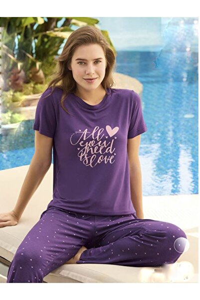 Aydoğanlar Aydoğan  kısakol pijama takımı KMG240040