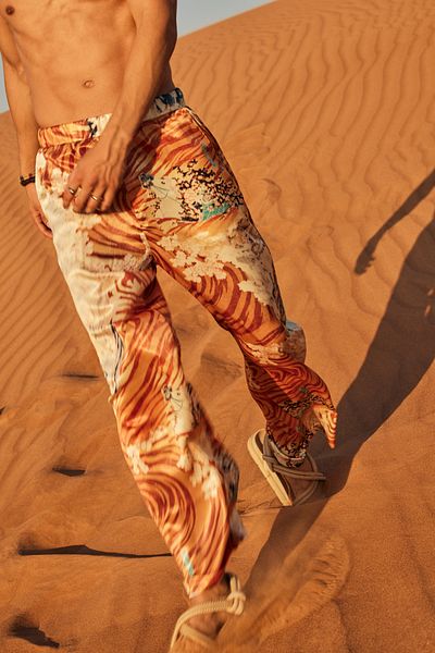 Dear Deer Okinami Orange Pants