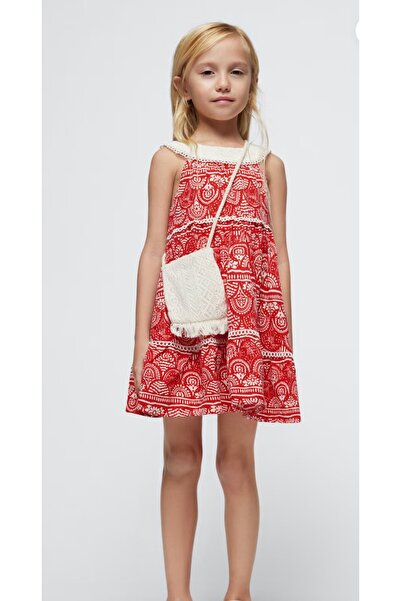 MAYORAL Guipure Bag Dress for Girls