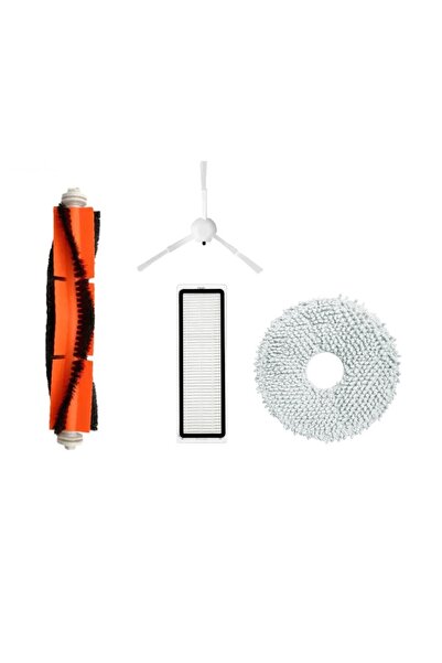 Robotcum مجموعة ملحقات مرشح المكنسة الكهربائية الروبوتية المتوافقة مع Dreame ...