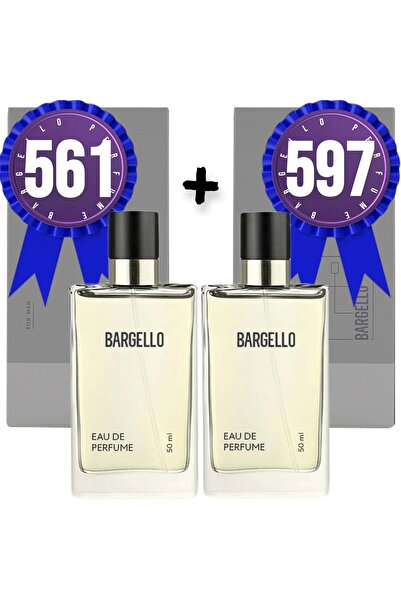 Bargello Parfüm 561 Erkek Fresh 50 ML + 597 Erkek Woody 50 ML EDP