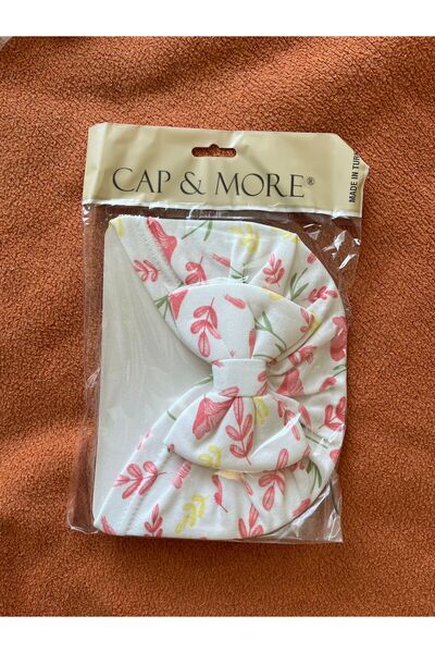 punch passion 100% Cotton Baby Cap/ Baby Bandana/ Baby Cap with Ribbon/ Baby Cap