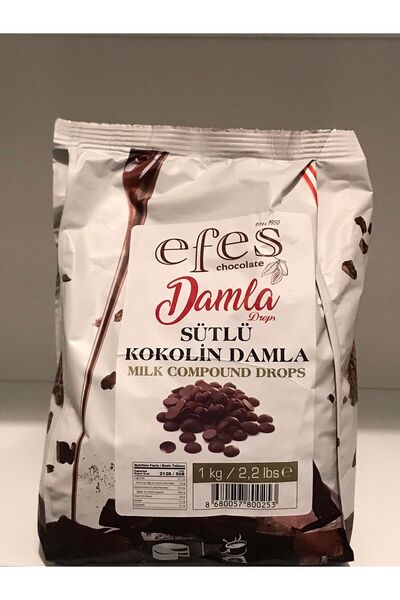 EFES ÇİKOLATA Efes Sütlü Kokolin Damla Çikolata 1000 gr