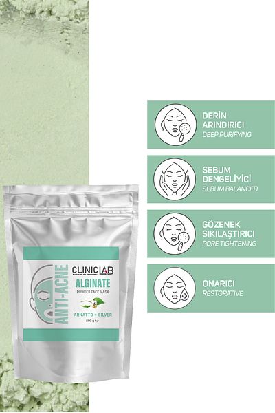Cliniclab Anti-Powder Face Mask 500 g (Original Alginate Series)
