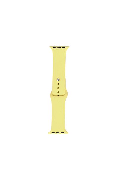 zore Watch 38mm Band Series Classic Band Silicone Strap Strap-Light Yellow