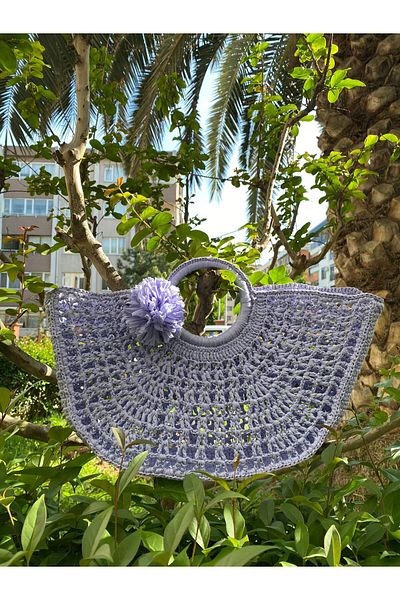 Artİzel Cleopatra Raffia - Rope Handmade Bag