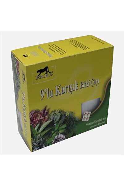 Pars Dokuzlu Karışık Bitki Çayı 45 Adet Süzen Poşet