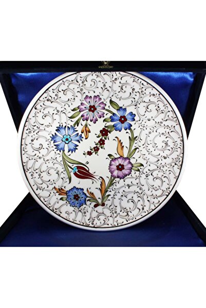 Çini Evi Geçmiş Olsun Hediyesi İznik Çini Tabak