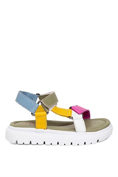 Minican MZ P 3000 Booties Girl's Flat Sandals Green