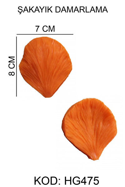 DEPPOSITE Şakayık Damarlama Figürlü Gıda Silikon Kalıbı