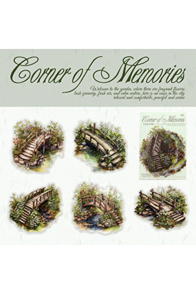 Onwize 10 Adet Scrapbook Dekoratif Sticker Set