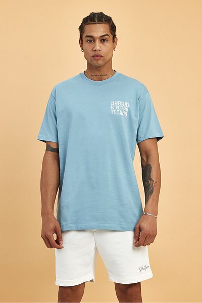 Weyeze Μπλουζάκι Hybrid Electro Techno Printed AF-Y39126LNS