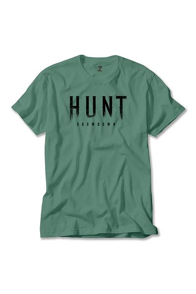 Z zepplin Hunt Showdown Black Text Πράσινο T-Shirt