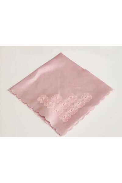 AYHOME Gelin Damat Bohçası Kadife  Fransız  Güpürlü  İşlemeli  Çeyizlik  Saten  Lüxs  Bohça  Dantel  İncili