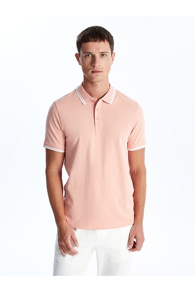 LC Waikiki Ανδρικό T-Shirt Pique - Polo λαιμόκοψη, κοντό μανίκι