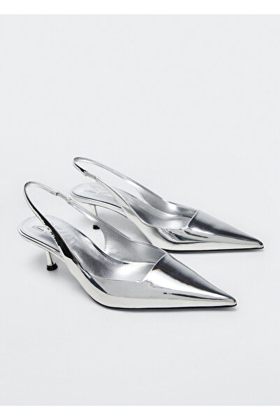 MANGO Woman Gümüs Kadın Yetişkin Casual Ayakkabı 37035145