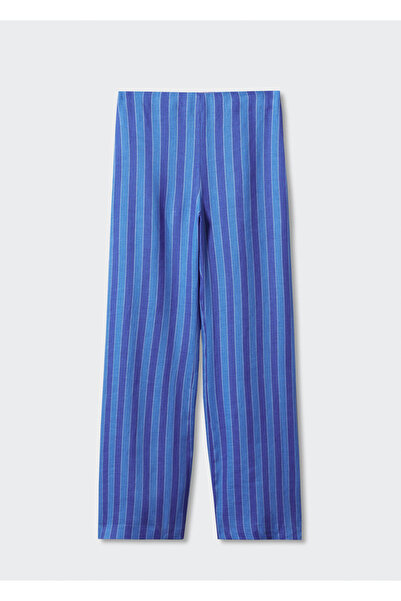 MANGO Mavi Kadın Pantolon 57040382