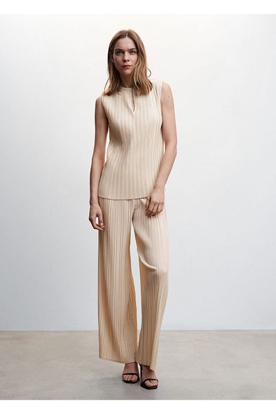 MANGO Bustieră pentru femei Off-White47092516
