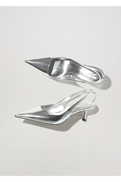 MANGO Woman Gümüs Kadın Yetişkin Casual Ayakkabı 37035145