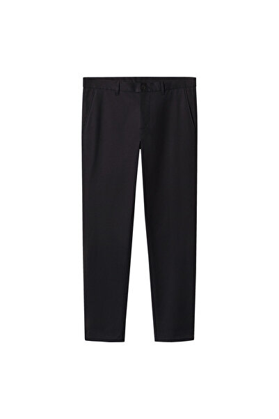 MANGO Man Siyah Erkek Pantolon  47030660