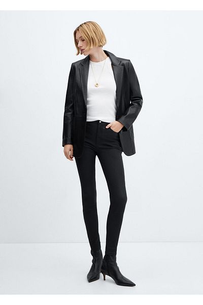 MANGO Woman Women's Black Pants67010264
