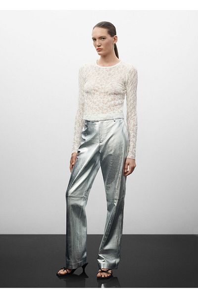 MANGO Tricou alb de damă57009120