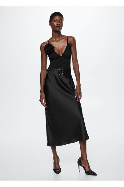 MANGO Pantofi cu toc înalt pentru femei negre47051151