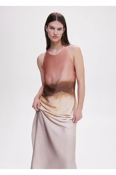 MANGO Woman Ροζ Γυναικείο Φόρεμα47017141