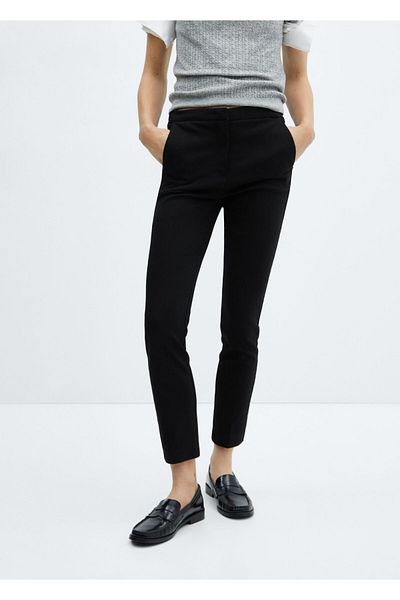 MANGO Women's Black Pants67980514