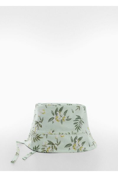 MANGO Woman Pastel Green Baby Girl Hat47044429