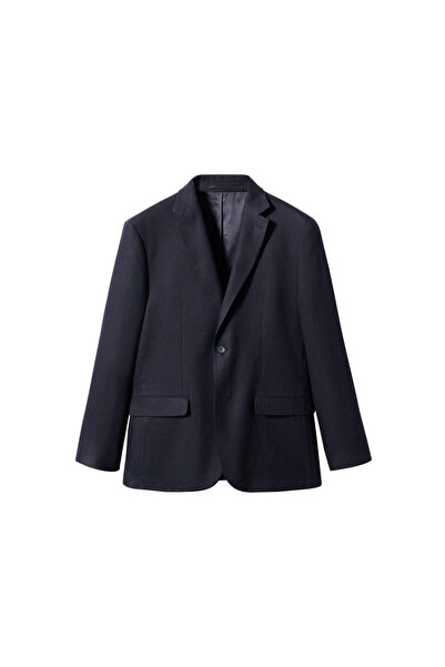MANGO Man Siyah Erkek Blazer 57030551