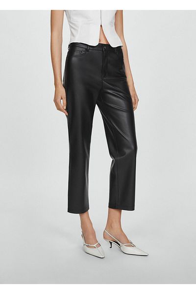 MANGO Women's Black Pants67040464