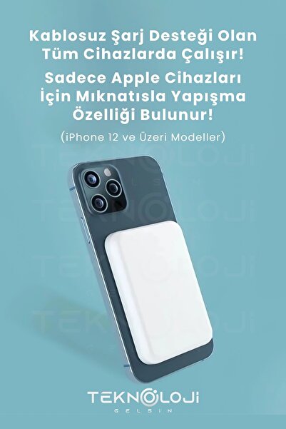 Teknoloji Gelsin Magsafe Kablosuz Şarj Wireless